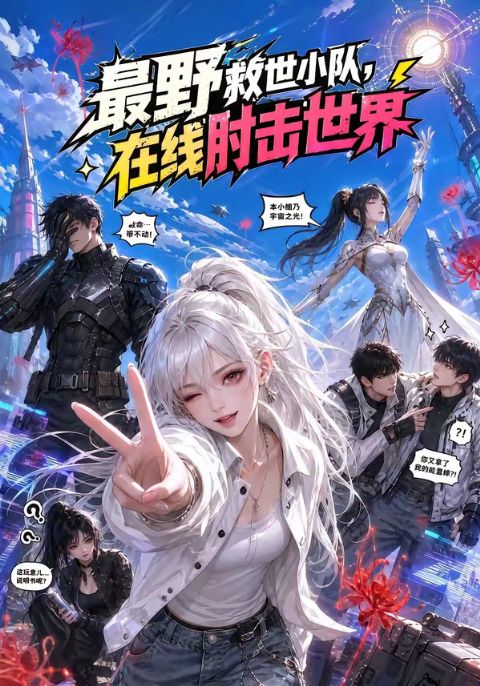 最野救世小队，在线肘击世界海报
