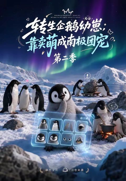 转生企鹅幼崽，靠卖萌成南极团宠第二季海报