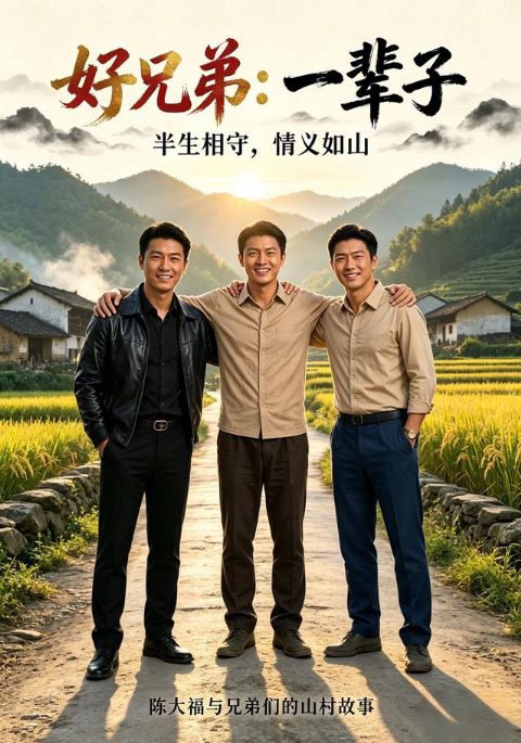 好兄弟:一辈子AI短剧海报