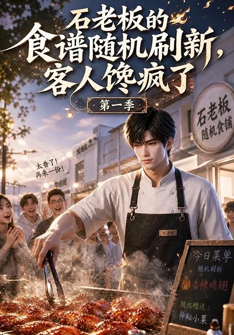 石老板的食谱随机刷新,客人馋疯了第一季AI短剧海报