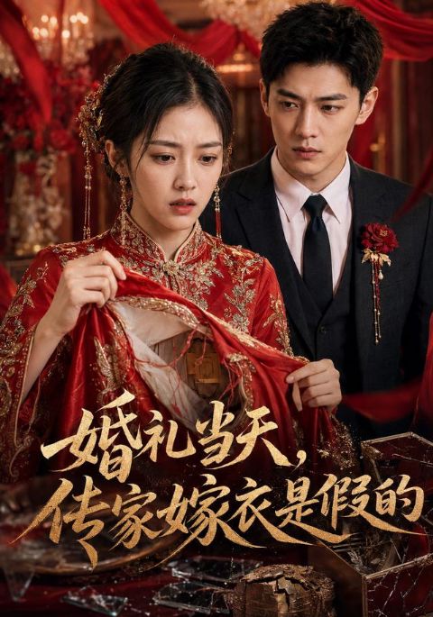 婚礼当天,传家嫁衣是假的AI短剧海报
