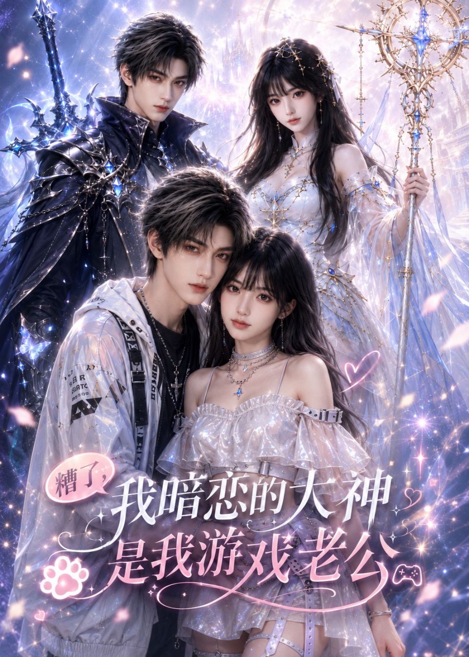 糟了，我暗恋的大神是我游戏老公海报