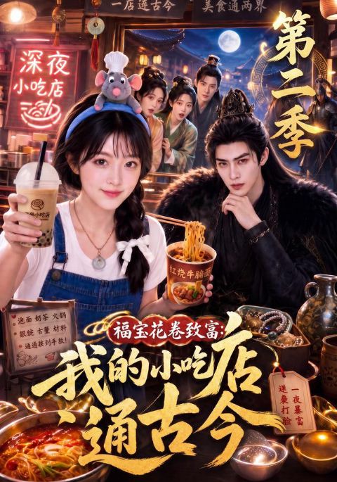 福宝花卷致富：我的小吃店通古今第二季海报