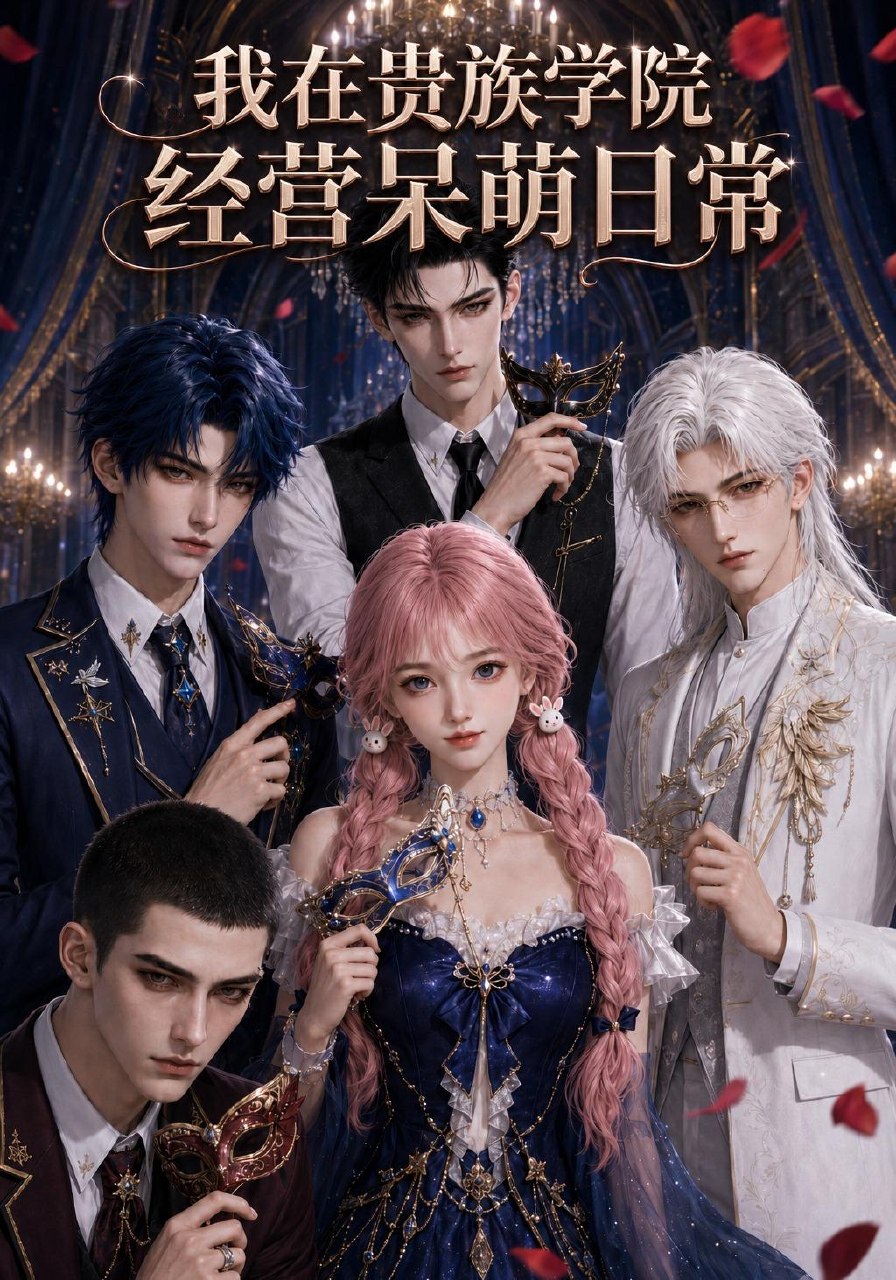 我在贵族学院经营呆萌日常第一季海报