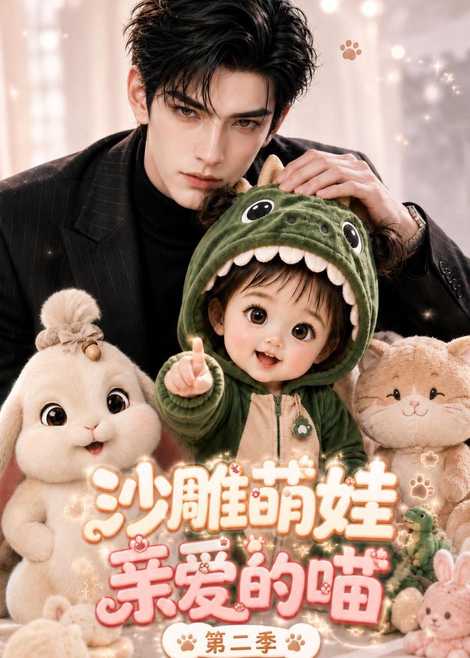 沙雕萌娃亲爱的，喵第二季海报