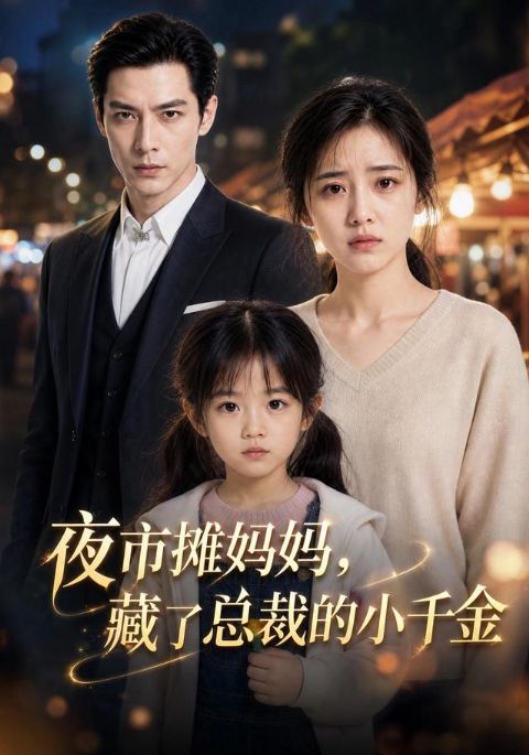 夜市摊妈妈，藏了总裁的小千金海报