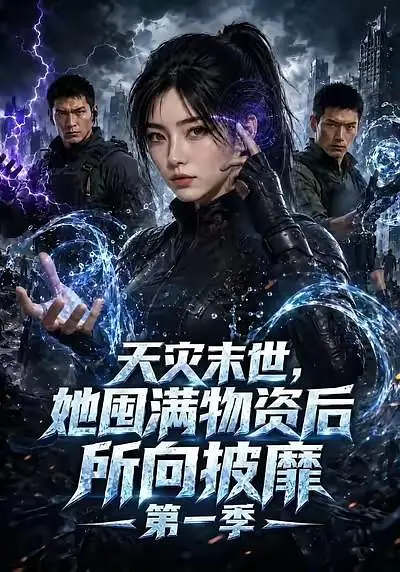 天灾末世，她囤满物资后所向披靡！海报