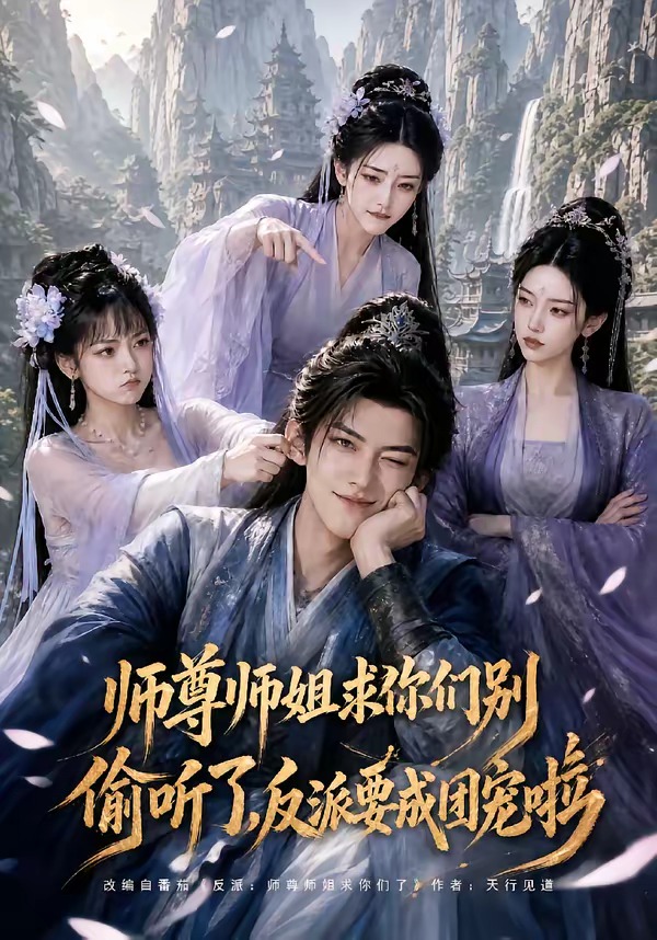 师尊师姐求你们别偷听了，反派要成团宠啦海报