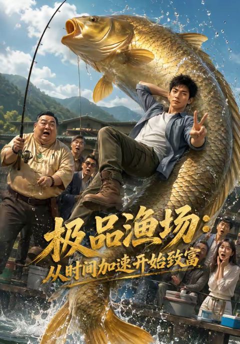 极品渔场：从时间加速开始致富海报