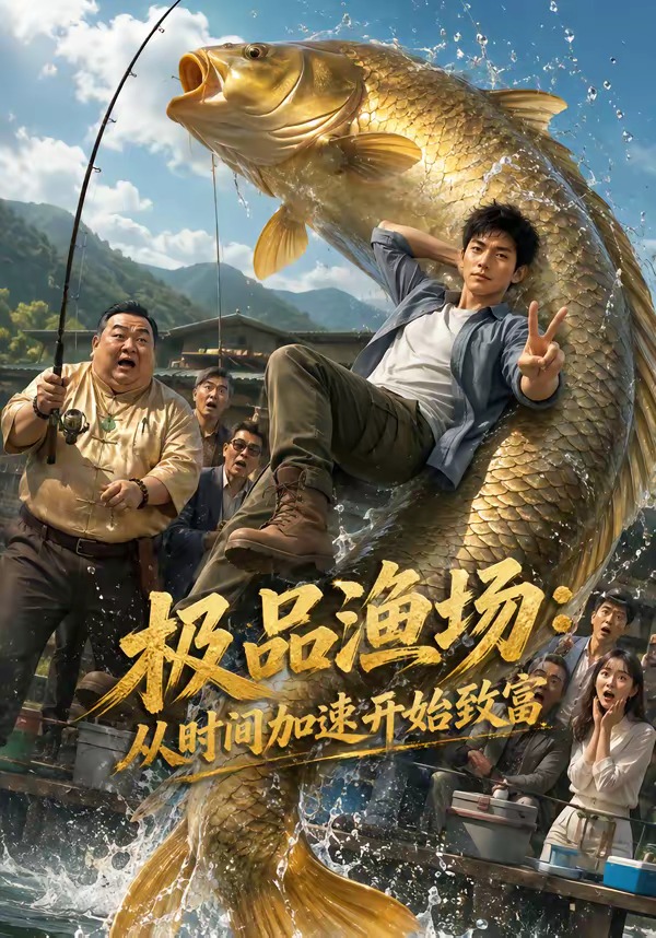 极品渔场：从时间加速开始致富海报