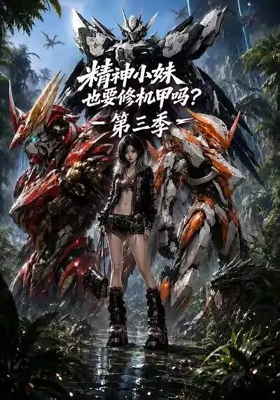 精神小妹也要修机甲吗第三季海报