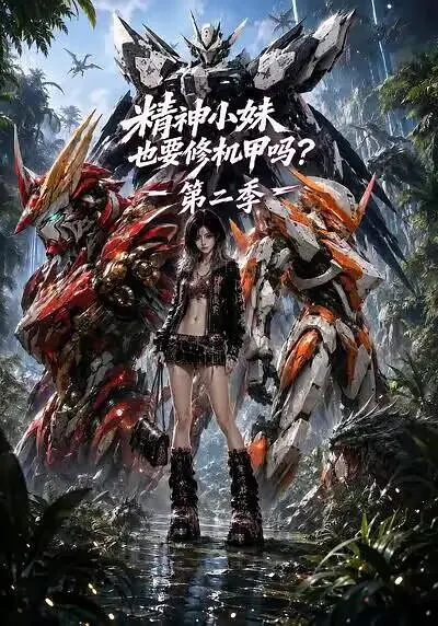 精神小妹也要修机甲吗第二季海报