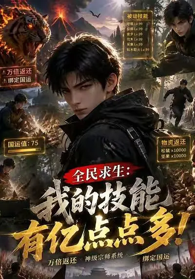 全民求生：我的技能有亿点点多！海报