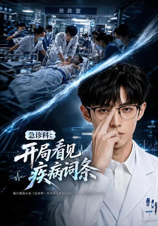 急诊科：开局看见疾病词条海报