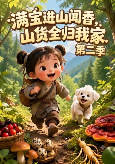 满宝进山闻香，山货全归我家第二季海报