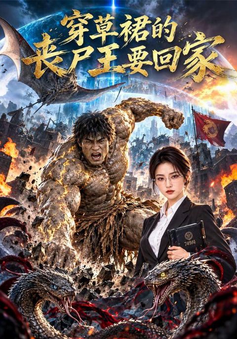 穿草裙的丧尸王要回家海报