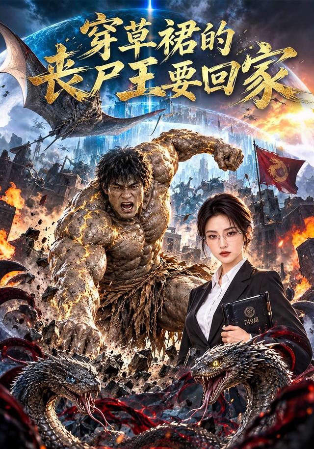 穿草裙的丧尸王要回家海报