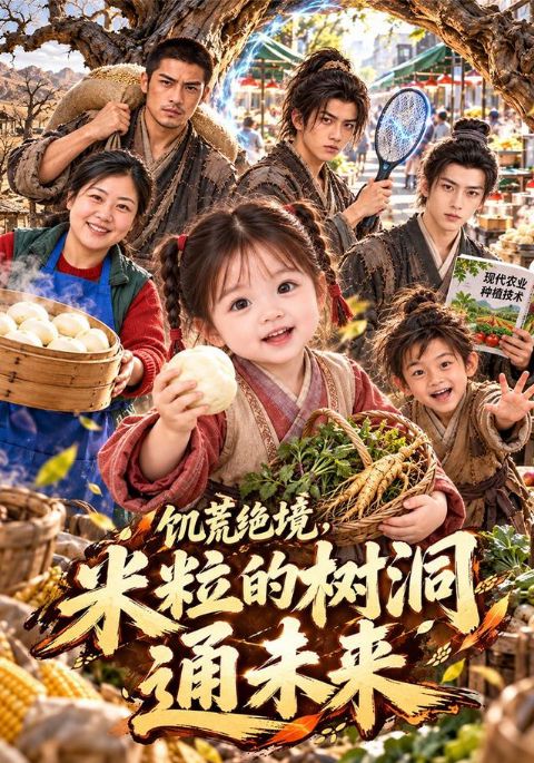 饥荒绝境，米粒的树洞通未来海报