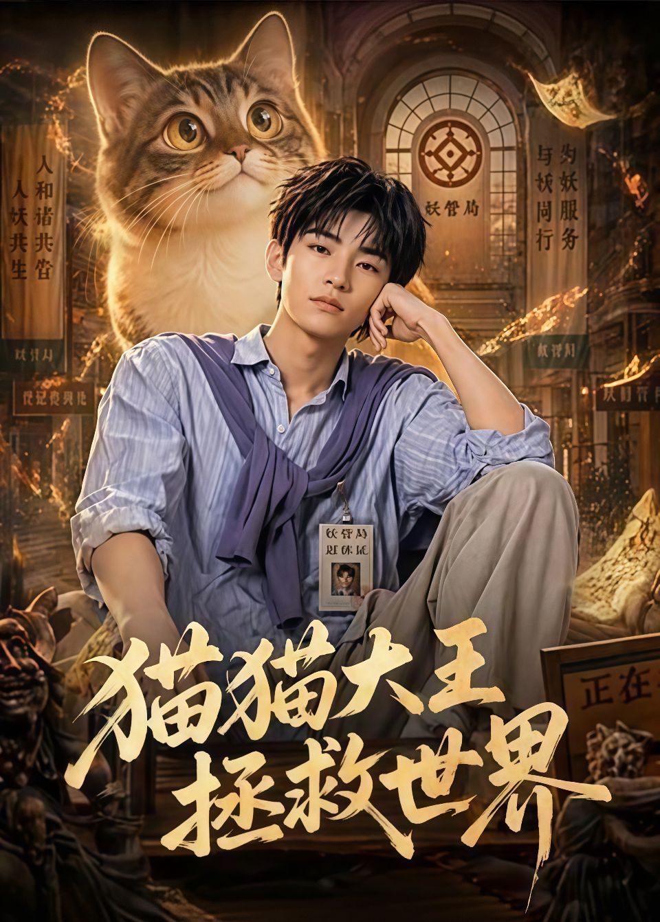 猫猫大王拯救世界海报