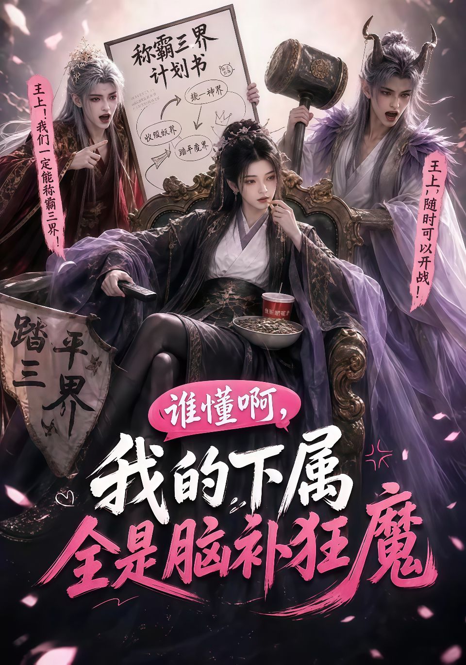 谁懂啊，我的下属全是脑补狂魔海报