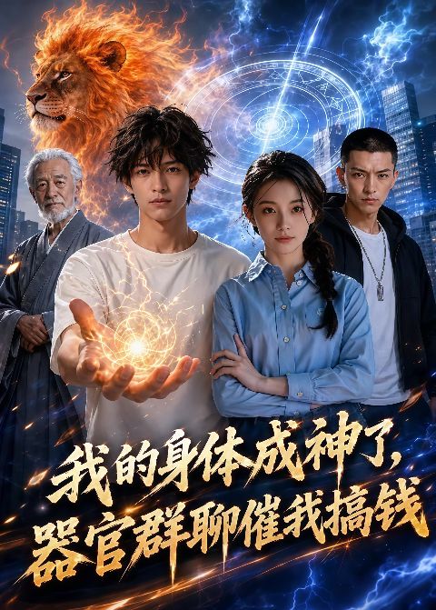 我的身体成神了，器官群聊催我搞钱海报