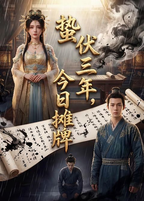 蛰伏三年，今日摊牌海报