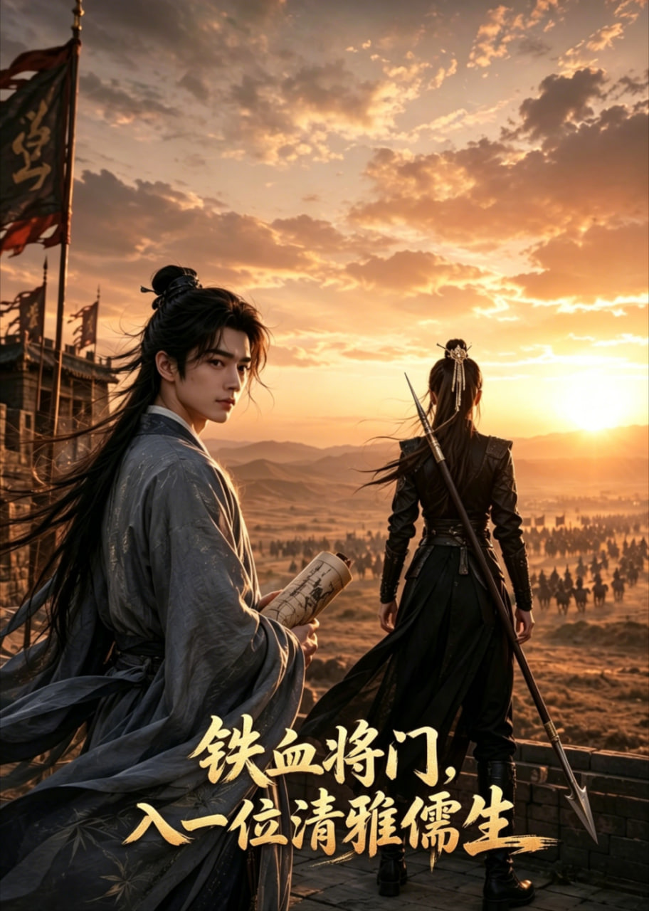 铁血将门，入一位清雅儒生海报