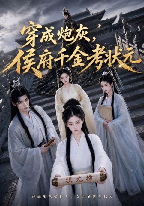 穿成炮灰，侯府千金考状元海报
