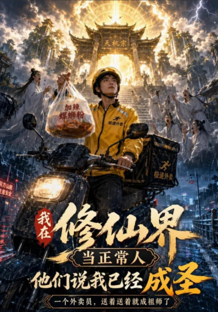 我在修仙界当正常人，他们说我已经成圣海报