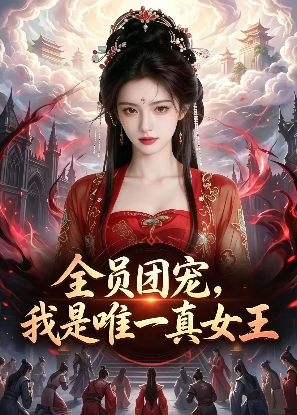全员团宠，我是唯一真女王海报