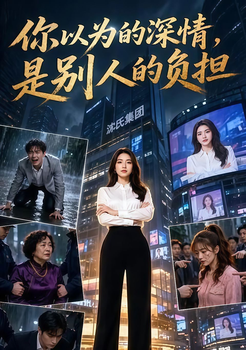 你以为的深情，是别人的负担海报