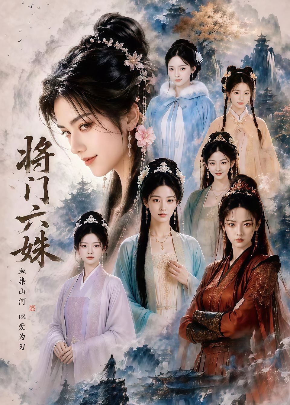 将门六妹海报