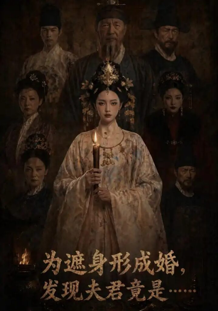 为遮身形成婚，发现夫君竟是海报