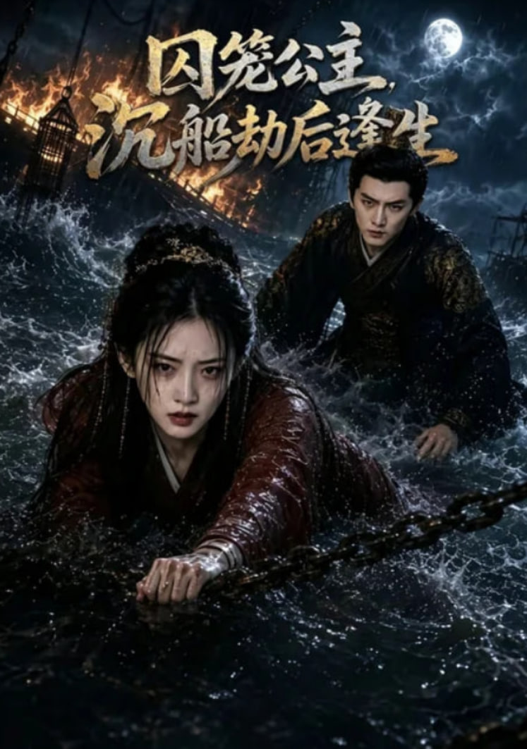 囚笼公主，沉船劫后逢生海报