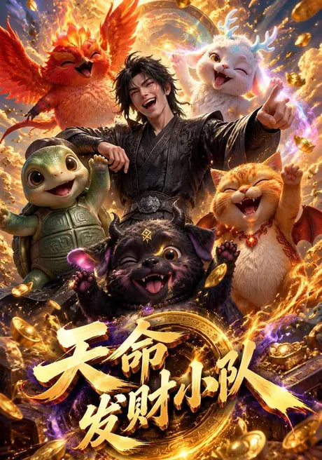 天命发财小队海报