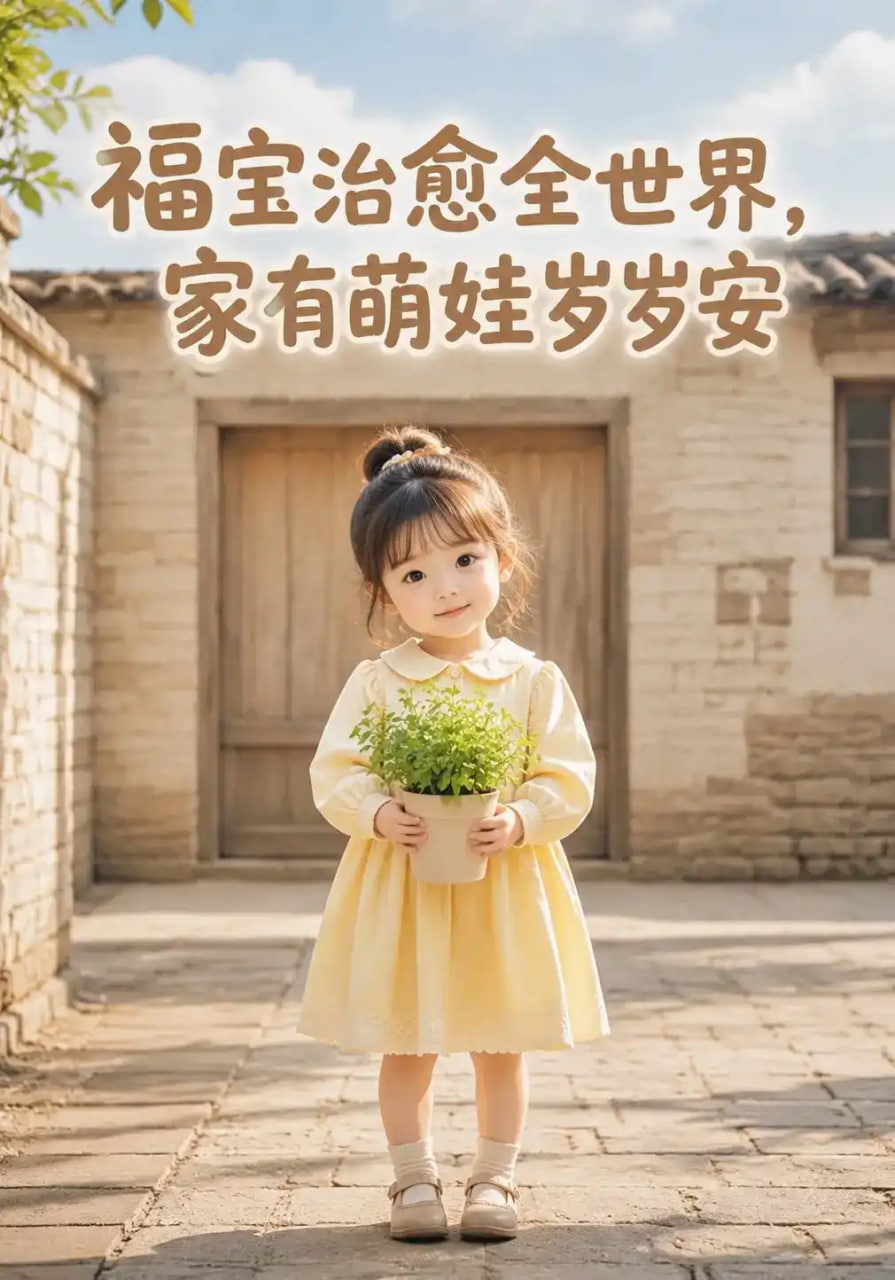 福宝治愈全世界，家有萌娃岁岁安海报