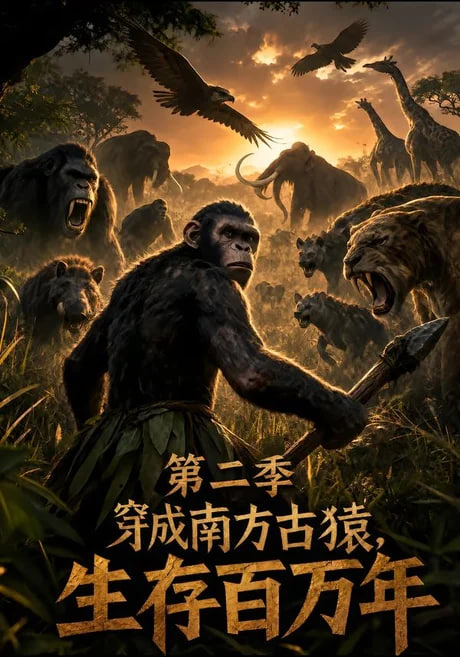 穿成南方古猿，生存百万年！第二季海报