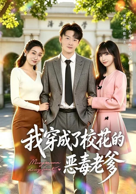 我穿成了校花的恶毒老爹海报