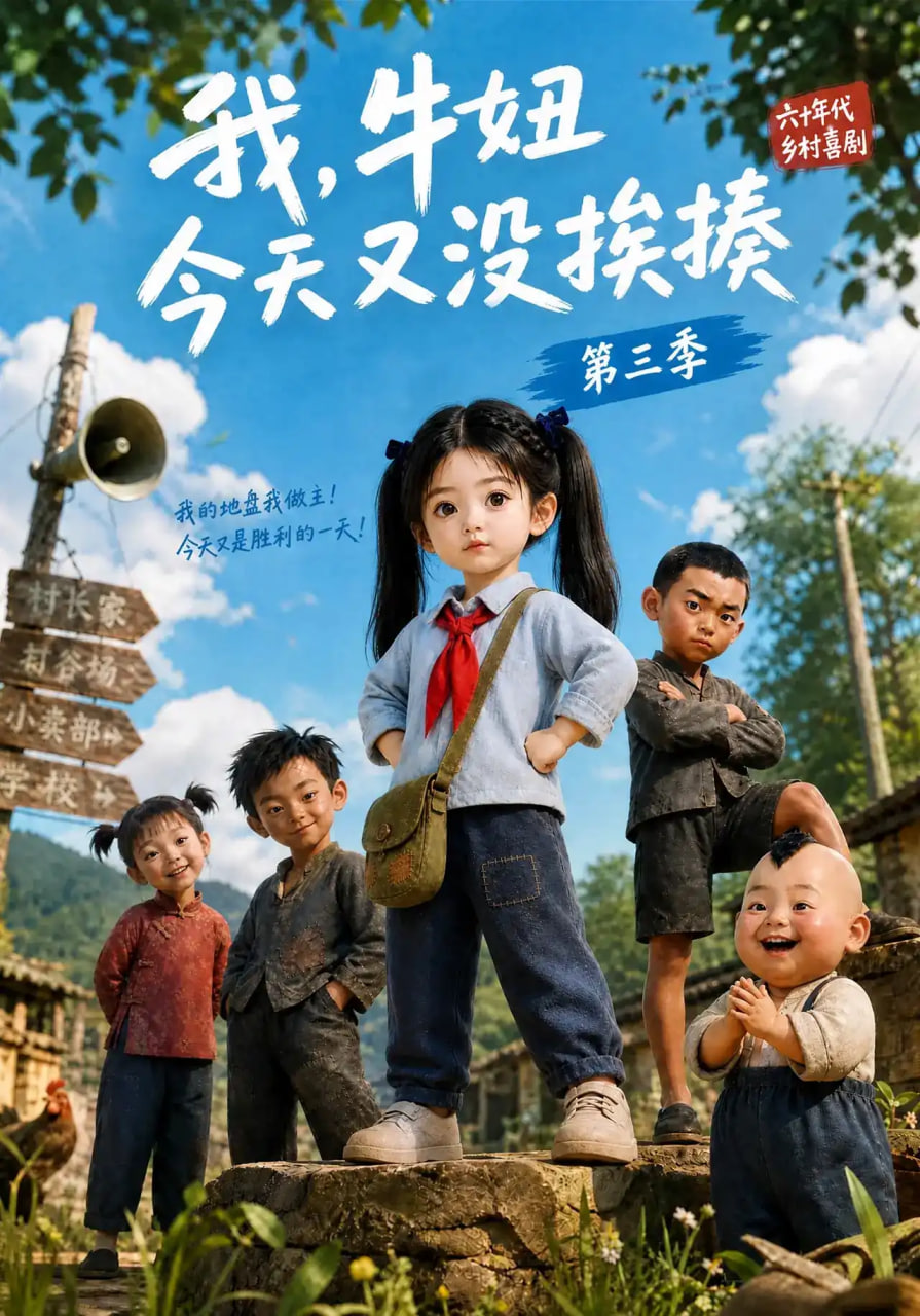 我，牛妞今天又没挨揍第三季海报
