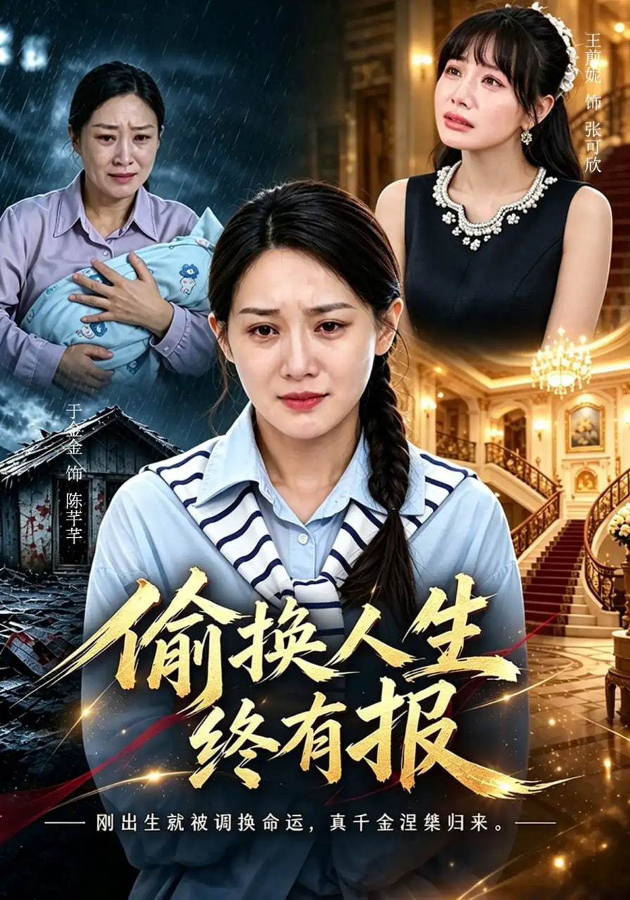 偷换人生终有报海报