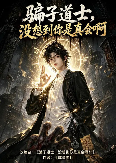 骗子道士，没想到你是真会啊海报