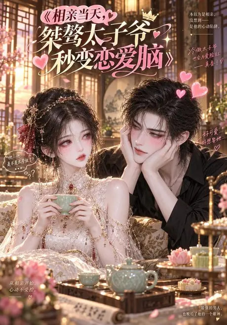 相亲当天，桀骜太子爷秒变恋爱脑海报
