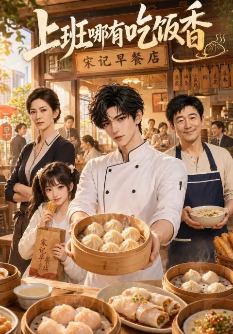 上班哪有吃饭香海报