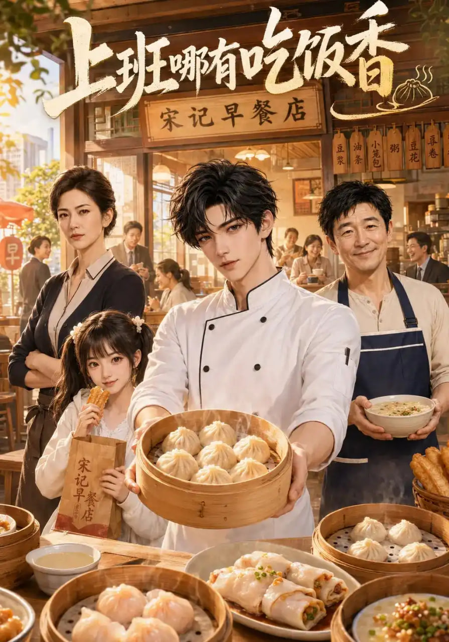 上班哪有吃饭香海报