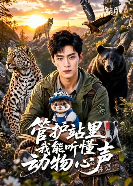 管护站里我能听懂动物心声海报