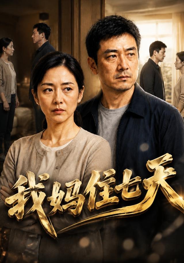 我妈住七天AI短剧海报