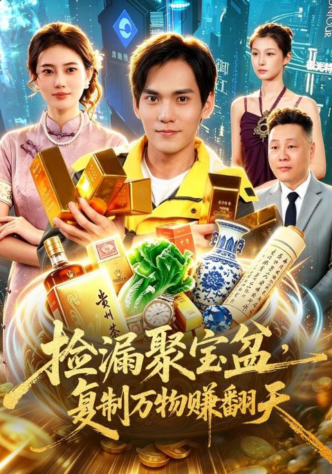 捡漏聚宝盆，复制万物赚翻天海报