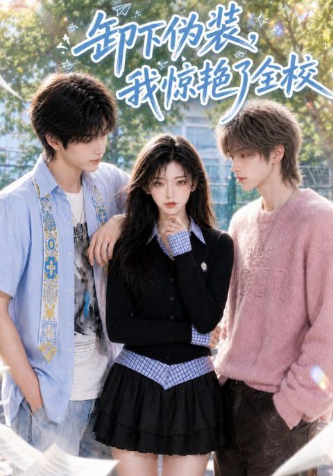 卸下伪装,我惊艳了全校海报