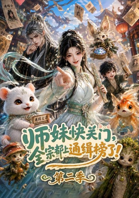 师妹快关门,全宗都上通缉榜了!第二季海报