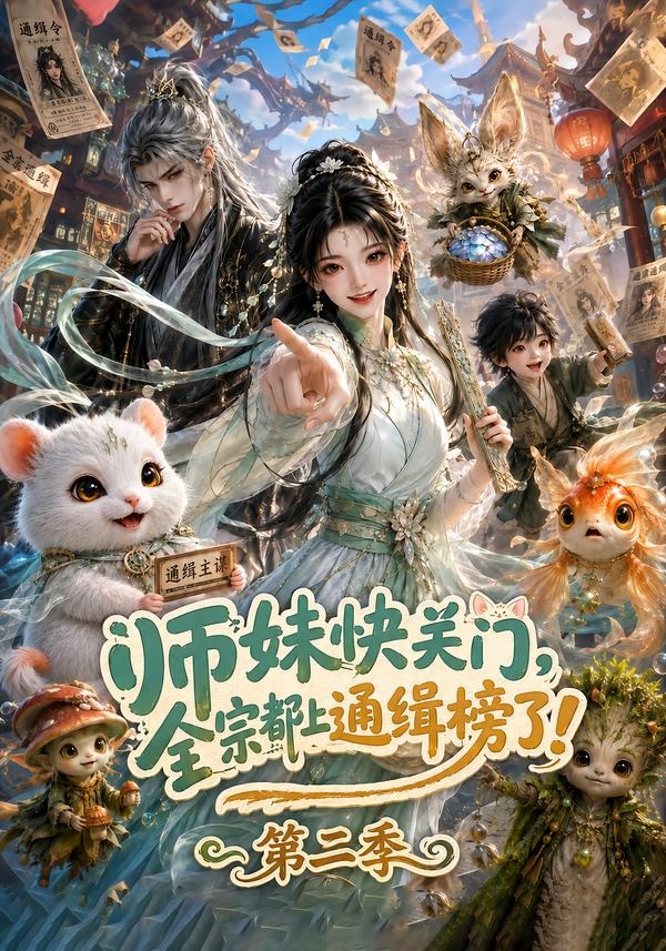 师妹快关门,全宗都上通缉榜了!第二季海报
